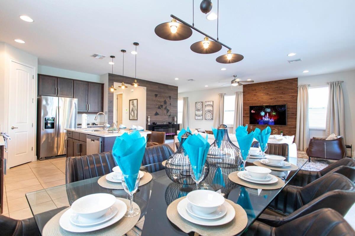 Luxurious 5Bd Private Pool Jacuzzi & Game Room At Encore 7432 올랜도 외부 사진