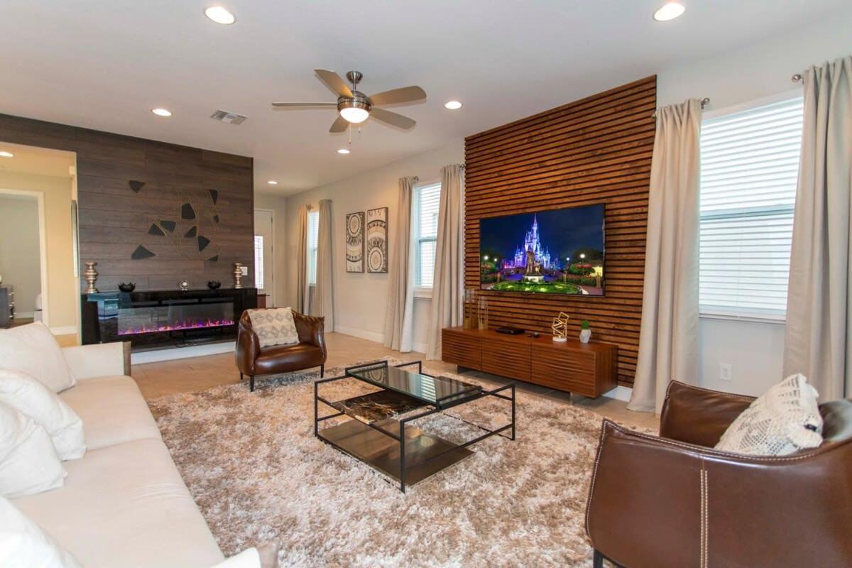 Luxurious 5Bd Private Pool Jacuzzi & Game Room At Encore 7432 올랜도 외부 사진